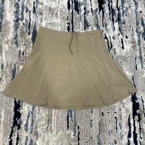 Athleta Tan Mini Skirt